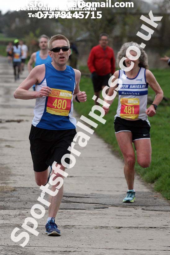 Kirkley Half Marathon, Kirkley Hall, near Ponteland, Northumberland Photo: David T. Hewitson/Sports for All Pics